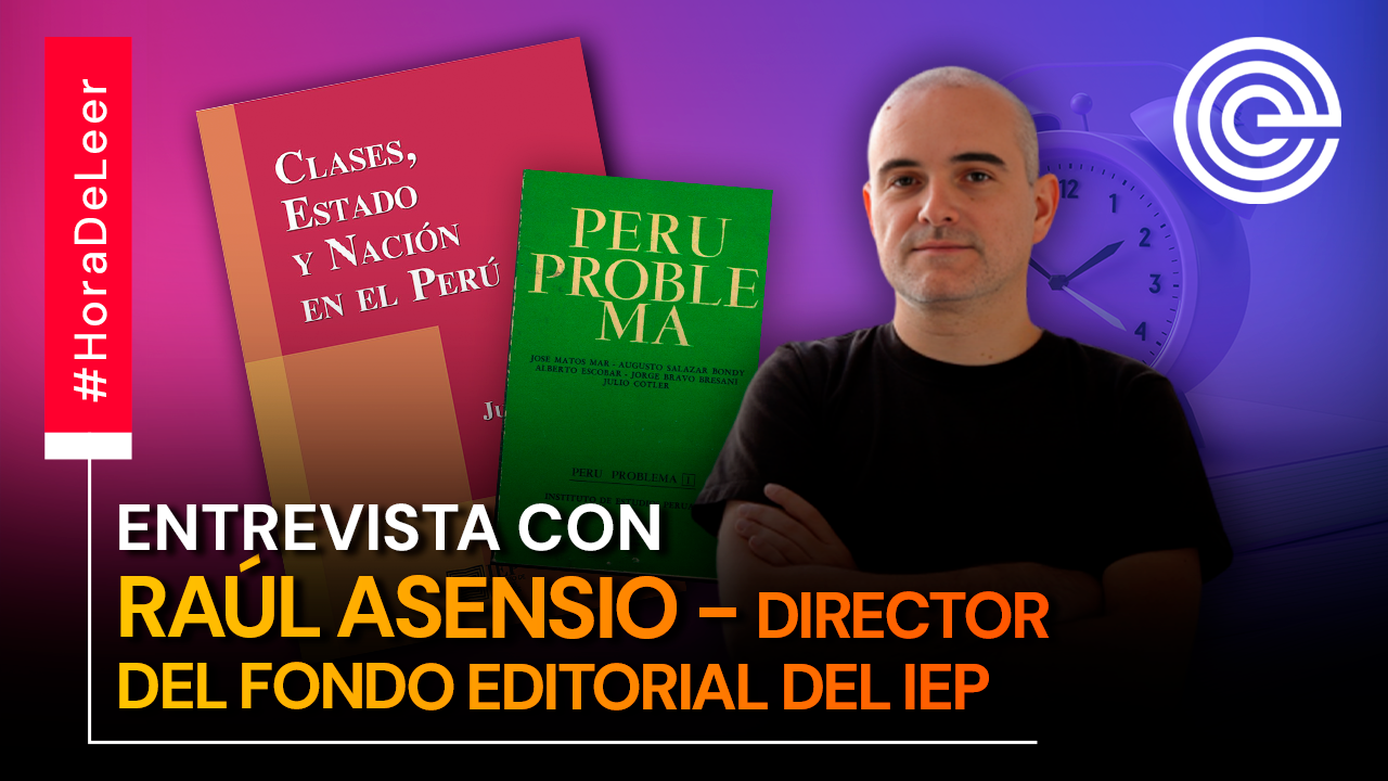 Entrevista a Raúl Asensio, director del Fondo Editorial del IEP